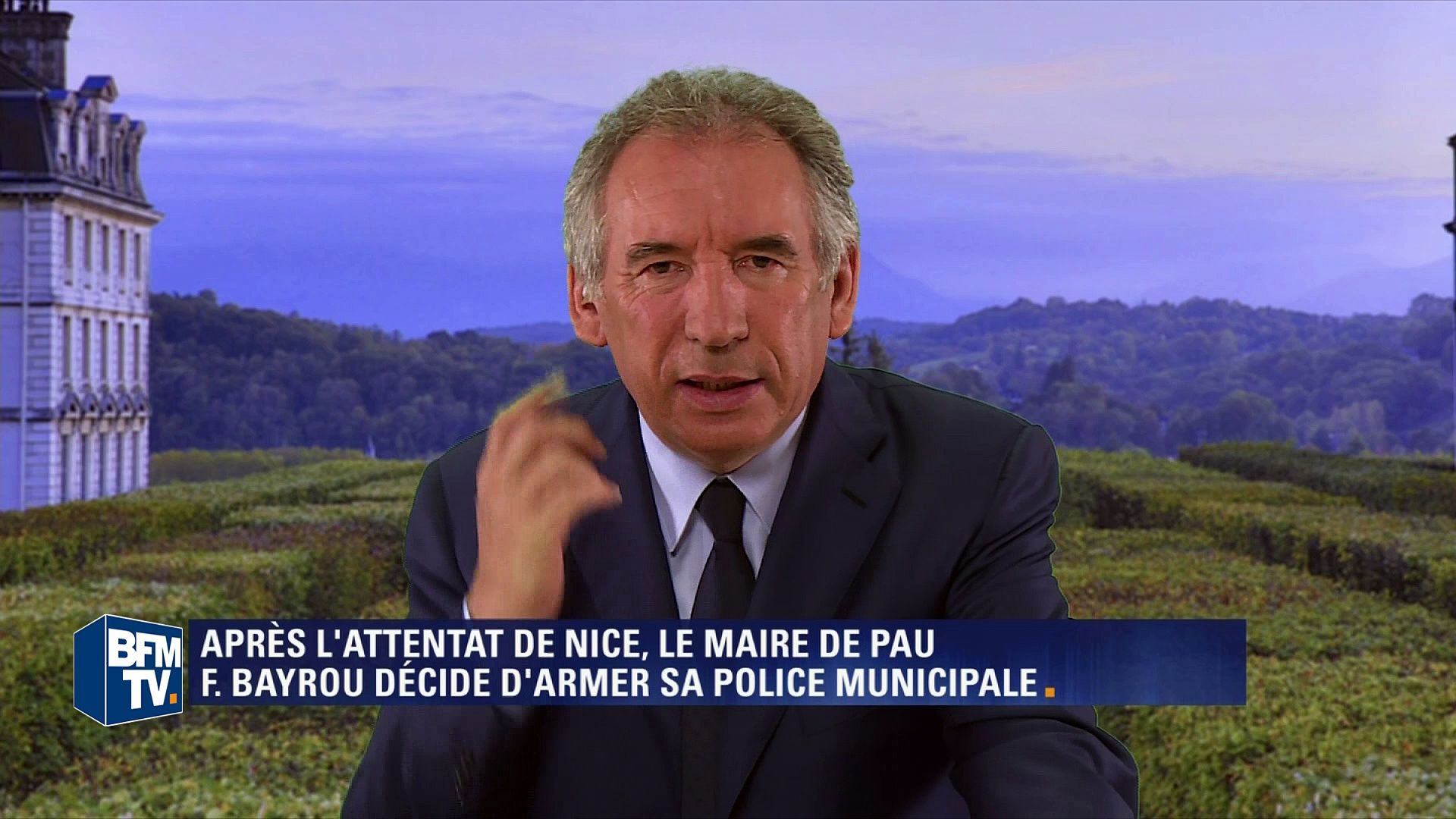 Dailymotion François Bayrou décide d'armer sa police municipale à Pau